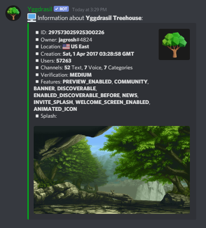 Yggdrasil Bot Discord