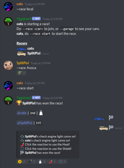 a clean discord bot pfp cat - Playground